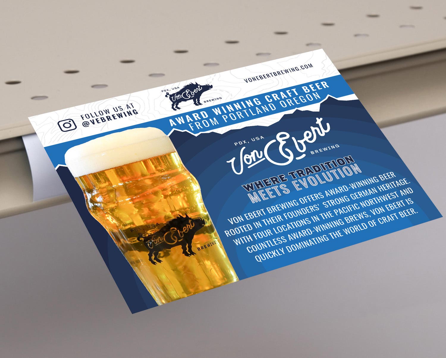 Von Ebert Shelf Talkers